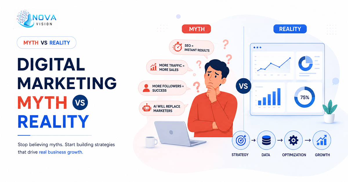 Digital Marketing Myths That Businesses Still Believe