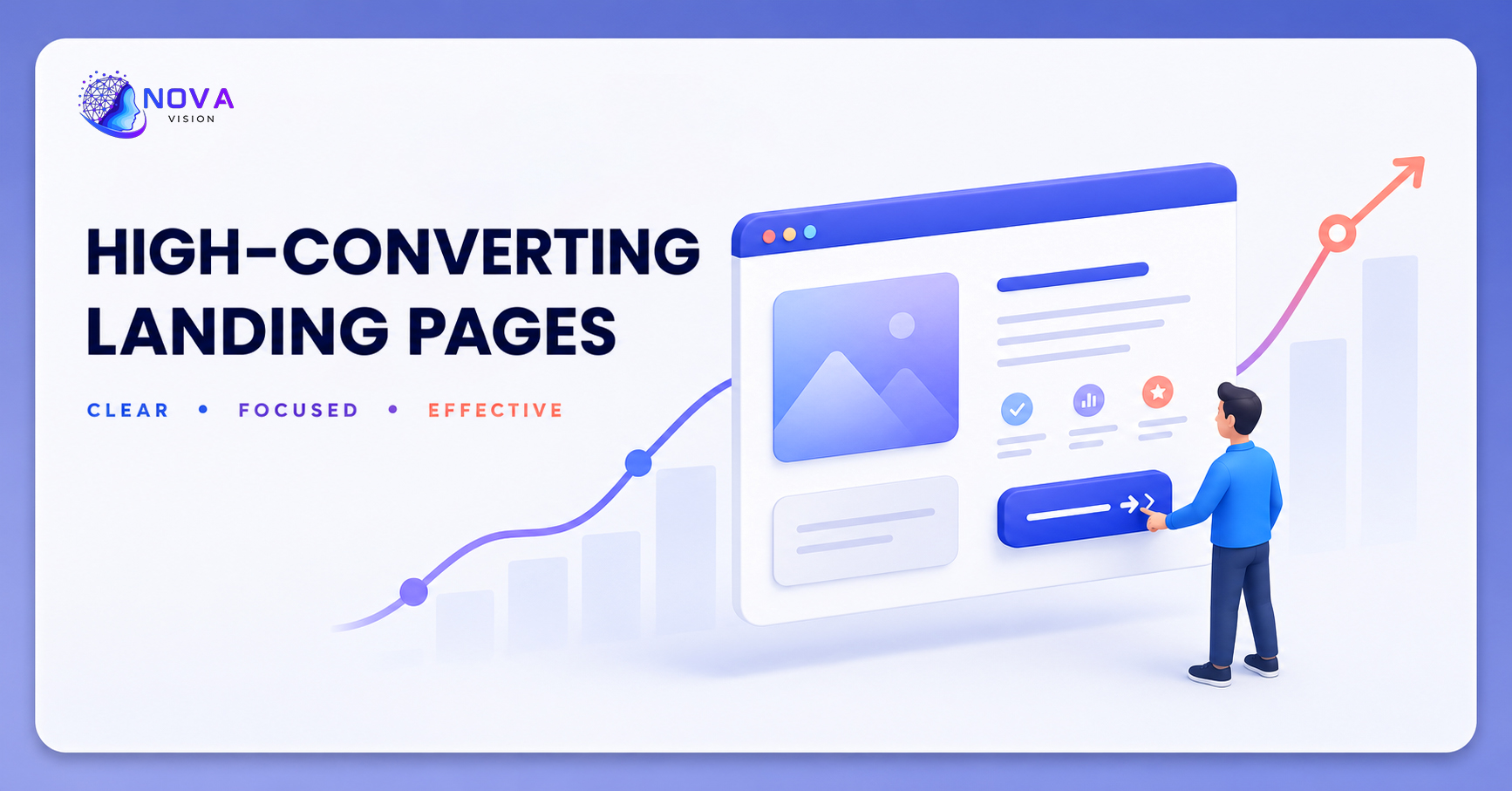 High-converting landing page designed to generate more leads and sales