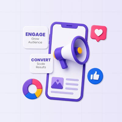 Social Media Marketing (Organic + Paid)